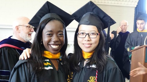 Hannah Amoako and Wei Chang